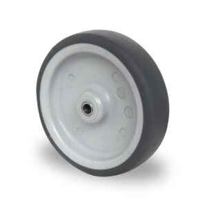 Rad ø 125 mm Serie P2T2 Gleitlager Edelstahl