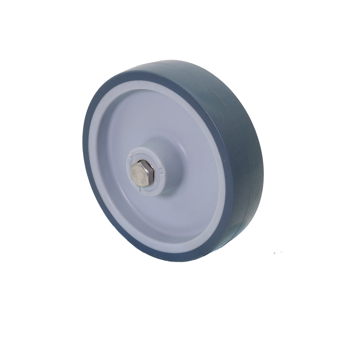 Rad ø 200 mm Serie P2W2 Gleitlager Edelstahl