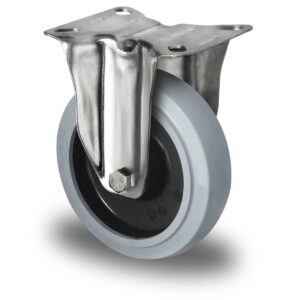 Bockrolle ø 100 mm Serie R4E2 Kugellager Edelstahl