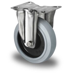 Bockrolle ø 200 mm Serie R4E2 Rollenlager Edelstahl